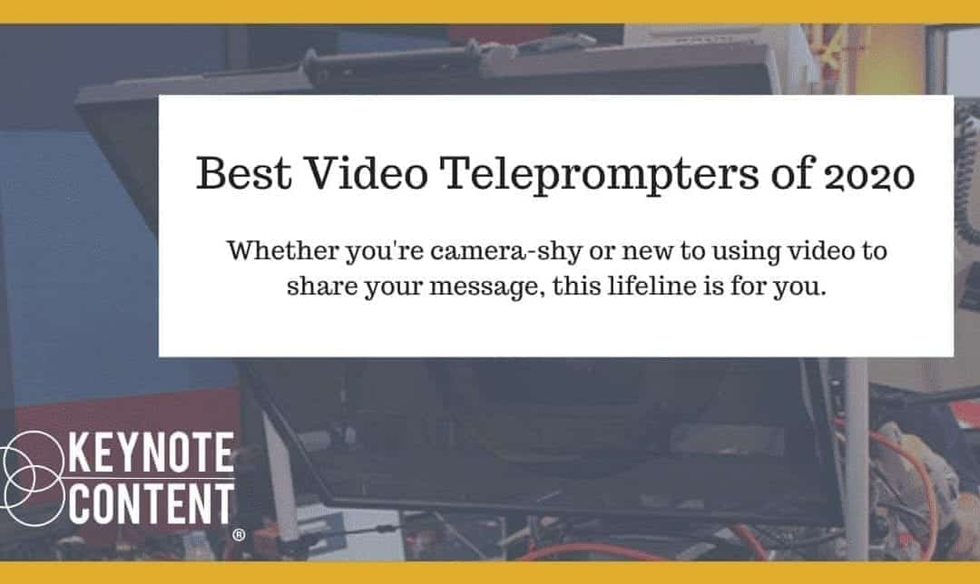 Best Video Teleprompters of 2020