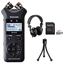 Tascam Dr-07x Stereo Handheld Digital Audio Recorder | Keynote Content